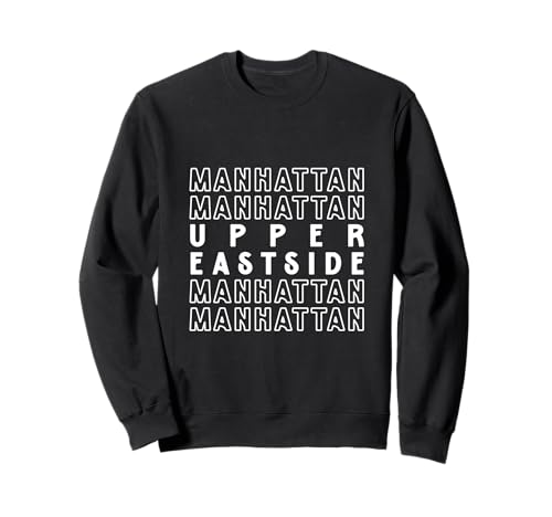 Upper East Side NYC Geeignet für Männer und Frauen. Sweatshirt von NYC Borough Pride Products