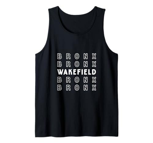 Wakefield Bronx NYC Geeignet für Männer und Frauen. Tank Top Wakefield Bronx NYC Geeignet für Männer und Frauen. Tank Top von NYC Borough Pride Products