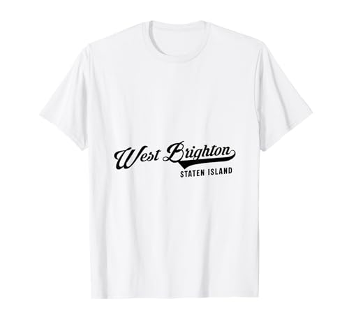 West Brighton Staten Island NYC für Männer und Frauen. T-Shirt West Brighton Staten Island NYC für Männer und Frauen. T-Shirt von NYC Borough Pride Products