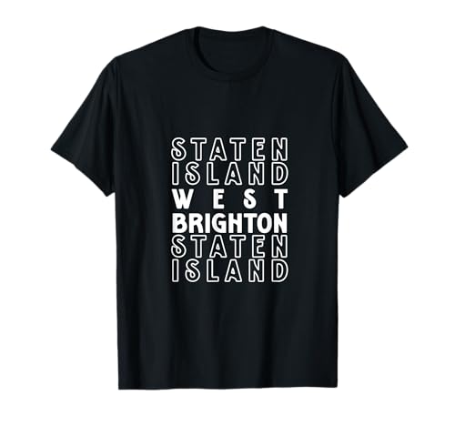 West Brighton Staten Island NYC geeignet für Männer und Frauen. T-Shirt West Brighton Staten Island NYC geeignet für Männer und Frauen. T-Shirt von NYC Borough Pride Products