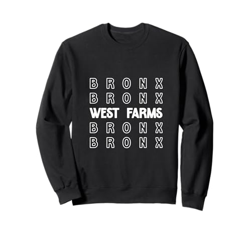 West Farms Bronx NYC geeignet für Männer und Frauen. Sweatshirt West Farms Bronx NYC geeignet für Männer und Frauen. Sweatshirt von NYC Borough Pride Products