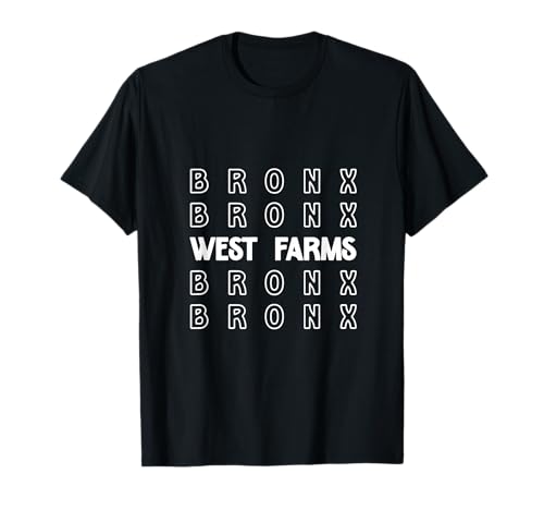 West Farms Bronx NYC geeignet für Männer und Frauen. T-Shirt West Farms Bronx NYC geeignet für Männer und Frauen. T-Shirt von NYC Borough Pride Products