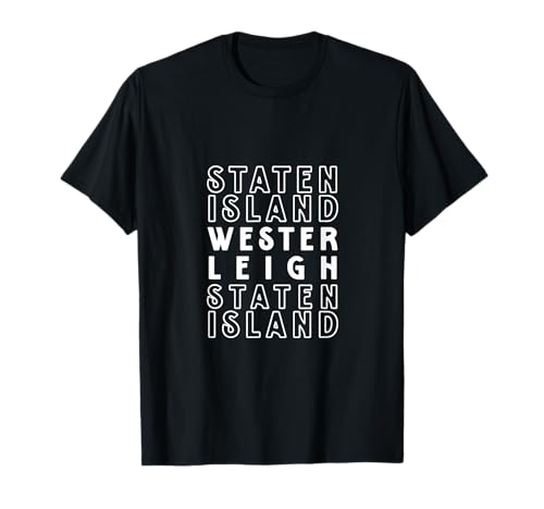 Westerleigh Staten Island NYC Geeignet für Männer und Frauen. T-Shirt von NYC Borough Pride Products