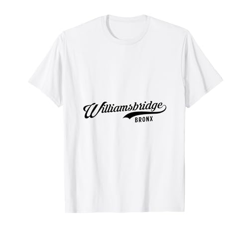 Williamsbridge Bronx NYC für Männer und Frauen. T-Shirt Williamsbridge Bronx NYC für Männer und Frauen. T-Shirt von NYC Borough Pride Products