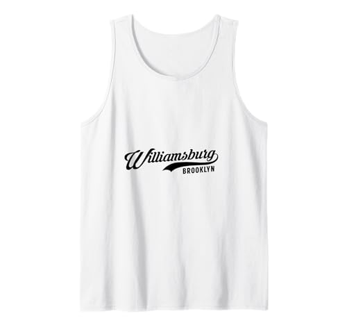 Williamsburg Brooklyn NYC für Männer und Frauen. Tank Top von NYC Borough Pride Products