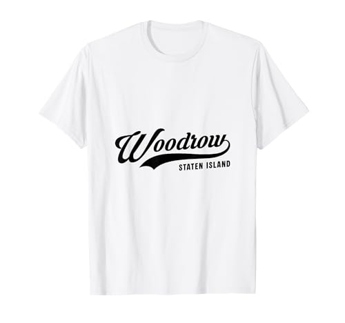 Woodrow Staten Island NYC für Männer und Frauen. T-Shirt Woodrow Staten Island NYC für Männer und Frauen. T-Shirt von NYC Borough Pride Products