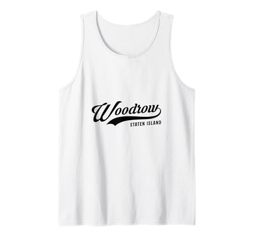 Woodrow Staten Island NYC für Männer und Frauen. Tank Top Woodrow Staten Island NYC für Männer und Frauen. Tank Top von NYC Borough Pride Products