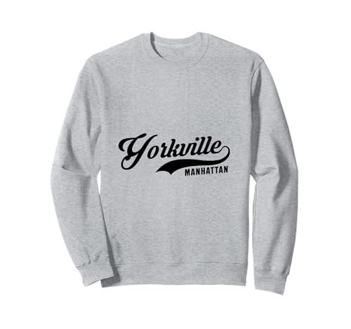 Yorkville Manhattan NYC für Männer und Frauen. Sweatshirt Yorkville Manhattan NYC für Männer und Frauen. Sweatshirt von NYC Borough Pride Products