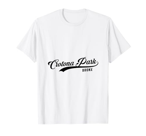 Crotona Point Bronx NYC für Männer und Frauen. T-Shirt von NYC Borough Script Pride Products