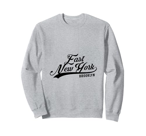 East New York Brooklyn NYC für Männer und Frauen. Sweatshirt von NYC Borough Script Pride Products