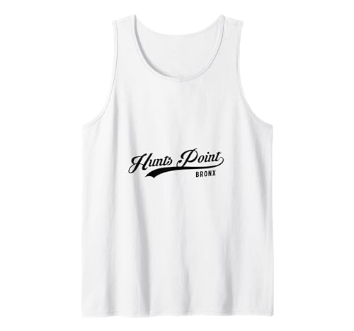 Hunts Point Bronx NYC für Männer und Frauen. Tank Top von NYC Borough Script Pride Products