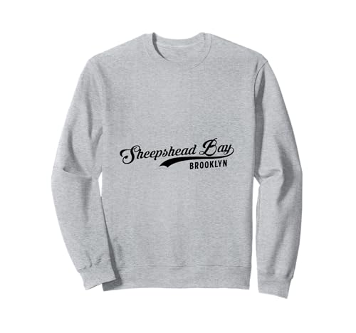 Sheepshead Bay Brooklyn NYC für Männer und Frauen. Sweatshirt von NYC Borough Script Pride Products