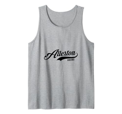 Allerton Bronx NYC Script geeignet für Männer und Frauen. Tank Top Allerton Bronx NYC Script geeignet für Männer und Frauen. Tank Top von NYC Borough Script Products