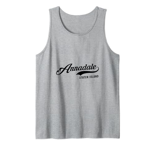Annadale Staten Island NYC Script Geeignet für Männer und Frauen. Tank Top Annadale Staten Island NYC Script Geeignet für Männer und Frauen. Tank Top von NYC Borough Script Products
