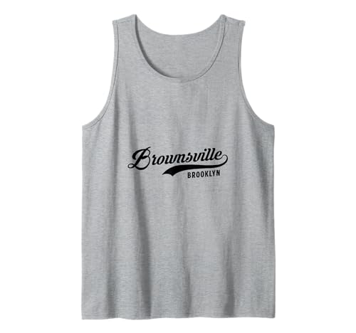 Brownsville Brooklyn Script geeignet für Männer und Frauen. Tank Top Brownsville Brooklyn Script geeignet für Männer und Frauen. Tank Top von NYC Borough Script Products