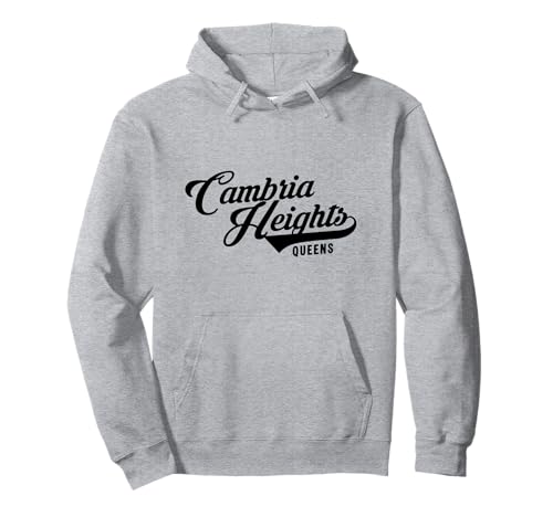 Cambria Heights Queens Script Geeignet für Männer und Frauen. Pullover Hoodie Cambria Heights Queens Script Geeignet für Männer und Frauen. Pullover Hoodie von NYC Borough Script Products