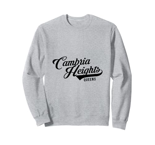 Cambria Heights Queens Script Geeignet für Männer und Frauen. Sweatshirt Cambria Heights Queens Script Geeignet für Männer und Frauen. Sweatshirt von NYC Borough Script Products
