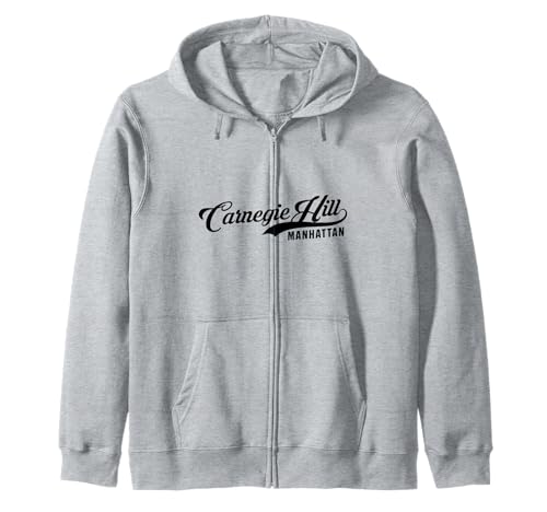 Carnegie Hill NYC Script geeignet für Männer und Frauen. Kapuzenjacke Carnegie Hill NYC Script geeignet für Männer und Frauen. Kapuzenjacke von NYC Borough Script Products