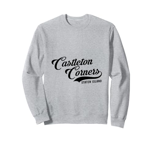 Castleton Corners Script Geeignet für Männer und Frauen. Sweatshirt Castleton Corners Script Geeignet für Männer und Frauen. Sweatshirt von NYC Borough Script Products