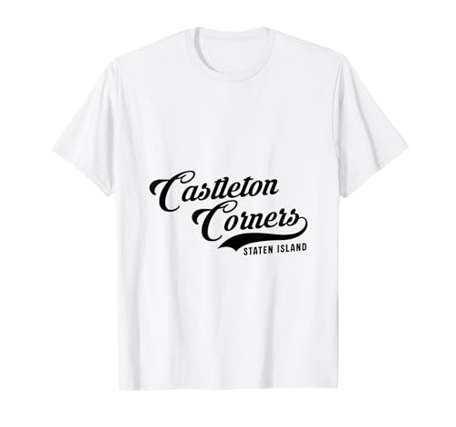 Castleton Corners Script Geeignet für Männer und Frauen. T-Shirt Castleton Corners Script Geeignet für Männer und Frauen. T-Shirt von NYC Borough Script Products