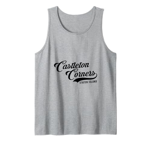 Castleton Corners Script Geeignet für Männer und Frauen. Tank Top Castleton Corners Script Geeignet für Männer und Frauen. Tank Top von NYC Borough Script Products