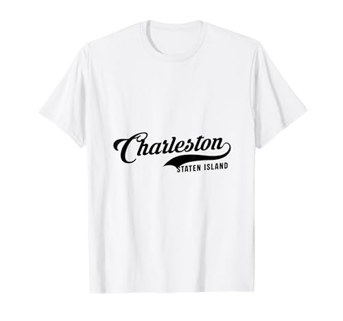 Charleston Staten Island Script geeignet für Männer und Frauen. T-Shirt Charleston Staten Island Script geeignet für Männer und Frauen. T-Shirt von NYC Borough Script Products