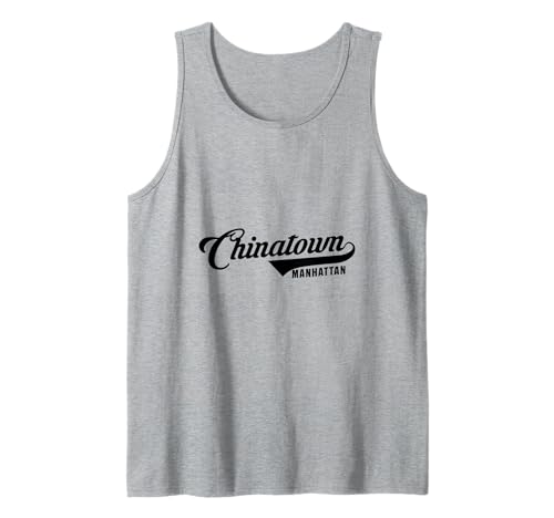 Chinatown NYC Script Geeignet für Männer und Frauen. Tank Top Chinatown NYC Script Geeignet für Männer und Frauen. Tank Top von NYC Borough Script Products