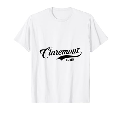 Claremont Bronx NYC Script geeignet für Männer und Frauen. T-Shirt Claremont Bronx NYC Script geeignet für Männer und Frauen. T-Shirt von NYC Borough Script Products