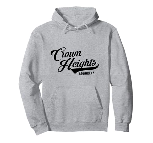 Crown Heights NYC Script Geeignet für Männer und Frauen. Pullover Hoodie Crown Heights NYC Script Geeignet für Männer und Frauen. Pullover Hoodie von NYC Borough Script Products