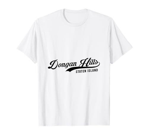 Dongan Hills Staten Island Script Geeignet für Männer und Frauen. T-Shirt Dongan Hills Staten Island Script Geeignet für Männer und Frauen. T-Shirt von NYC Borough Script Products