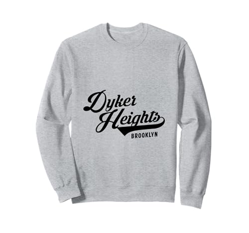 Dyker Heights Brooklyn Script Geeignet für Männer und Frauen. Sweatshirt Dyker Heights Brooklyn Script Geeignet für Männer und Frauen. Sweatshirt von NYC Borough Script Products