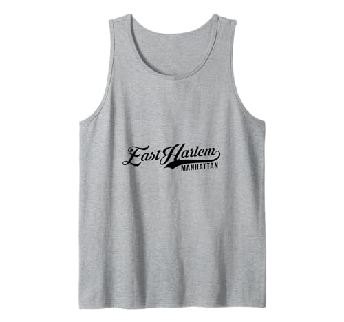 East Harlem NYC Script geeignet für Männer und Frauen. Tank Top East Harlem NYC Script geeignet für Männer und Frauen. Tank Top von NYC Borough Script Products