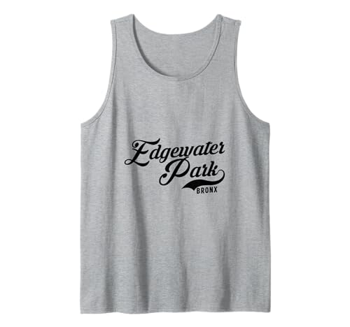 Edgewater Park Bronx Script Geeignet für Männer und Frauen. Tank Top Edgewater Park Bronx Script Geeignet für Männer und Frauen. Tank Top von NYC Borough Script Products
