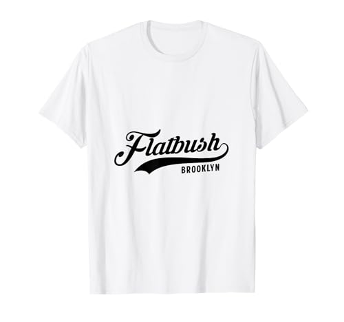 Flatbush Brooklyn Script geeignet für Männer und Frauen. T-Shirt Flatbush Brooklyn Script geeignet für Männer und Frauen. T-Shirt von NYC Borough Script Products