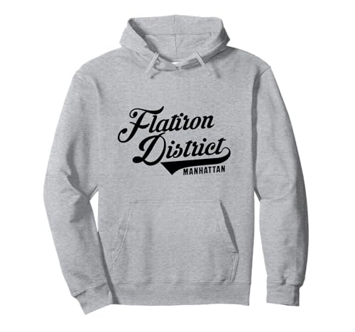 Flatiron District NYC Script geeignet für Männer und Frauen. Pullover Hoodie Flatiron District NYC Script geeignet für Männer und Frauen. Pullover Hoodie von NYC Borough Script Products