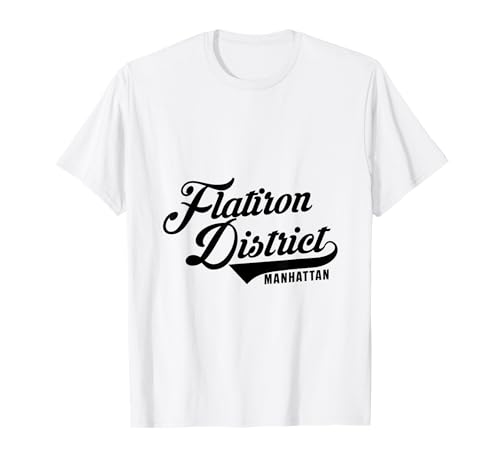Flatiron District NYC Script geeignet für Männer und Frauen. T-Shirt Flatiron District NYC Script geeignet für Männer und Frauen. T-Shirt von NYC Borough Script Products