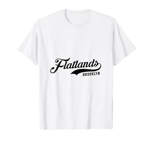 Flatlands Brooklyn Script geeignet für Männer und Frauen. T-Shirt Flatlands Brooklyn Script geeignet für Männer und Frauen. T-Shirt von NYC Borough Script Products