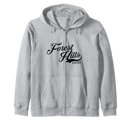 Forest Hills Queens Script Geeignet für Männer und Frauen. Kapuzenjacke Forest Hills Queens Script Geeignet für Männer und Frauen. Kapuzenjacke von NYC Borough Script Products