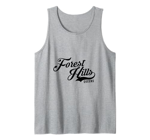 Forest Hills Queens Script Geeignet für Männer und Frauen. Tank Top Forest Hills Queens Script Geeignet für Männer und Frauen. Tank Top von NYC Borough Script Products