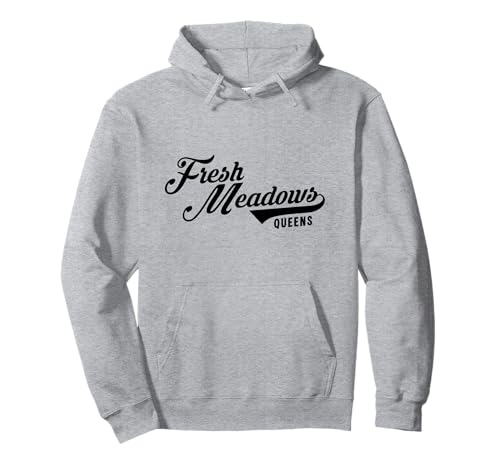Fresh Meadows Queens Script Geeignet für Männer und Frauen. Pullover Hoodie Fresh Meadows Queens Script Geeignet für Männer und Frauen. Pullover Hoodie von NYC Borough Script Products