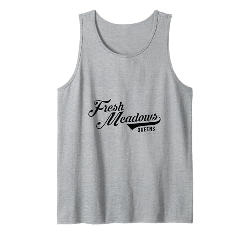 Fresh Meadows Queens Script Geeignet für Männer und Frauen. Tank Top Fresh Meadows Queens Script Geeignet für Männer und Frauen. Tank Top von NYC Borough Script Products
