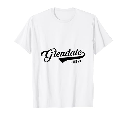 Glendale Queens Script Geeignet für Männer und Frauen. T-Shirt Glendale Queens Script Geeignet für Männer und Frauen. T-Shirt von NYC Borough Script Products