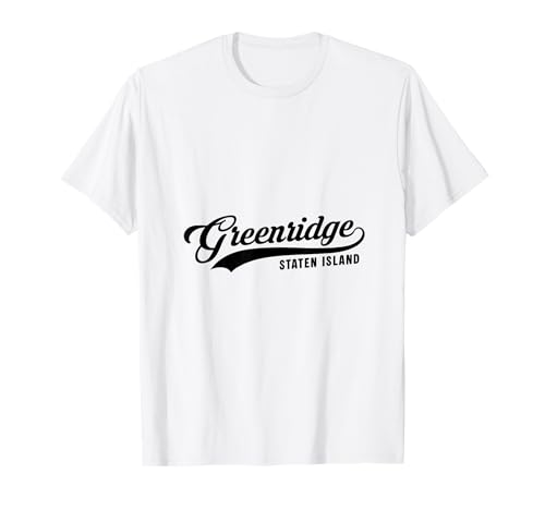 Greenridge Staten Island Script geeignet für Männer und Frauen. T-Shirt Greenridge Staten Island Script geeignet für Männer und Frauen. T-Shirt von NYC Borough Script Products