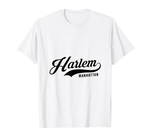 Harlem Manhattan Script Geeignet für Männer und Frauen. T-Shirt Harlem Manhattan Script Geeignet für Männer und Frauen. T-Shirt von NYC Borough Script Products