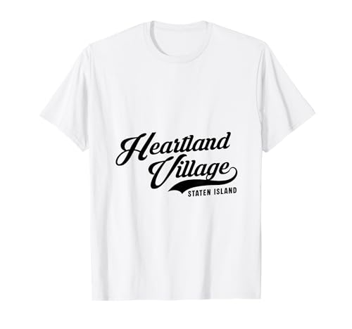 Heartland Village Script geeignet für Männer und Frauen. T-Shirt Heartland Village Script geeignet für Männer und Frauen. T-Shirt von NYC Borough Script Products