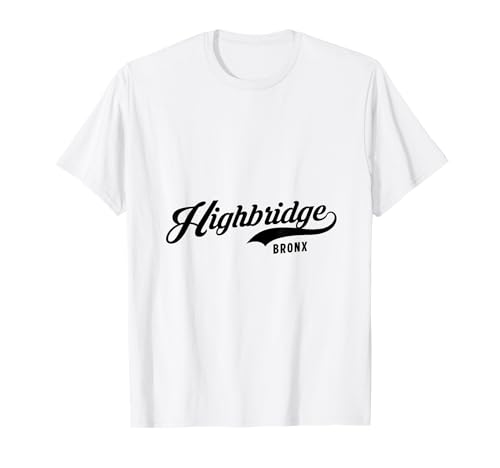 Highbridge Bronx Script geeignet für Männer und Frauen. T-Shirt Highbridge Bronx Script geeignet für Männer und Frauen. T-Shirt von NYC Borough Script Products