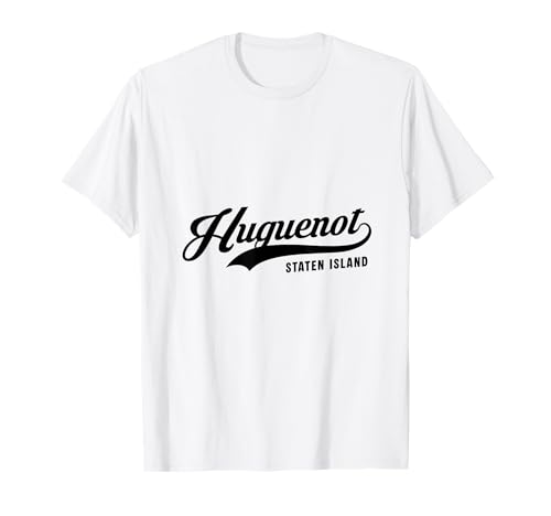 Huguenot Staten Island Script Geeignet für Männer und Frauen. T-Shirt Huguenot Staten Island Script Geeignet für Männer und Frauen. T-Shirt von NYC Borough Script Products