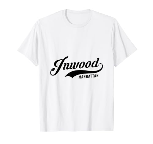Inwood Manhattan Script Geeignet für Männer und Frauen. T-Shirt Inwood Manhattan Script Geeignet für Männer und Frauen. T-Shirt von NYC Borough Script Products