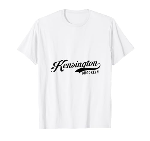 Kensington Brooklyn Script geeignet für Männer und Frauen. T-Shirt Kensington Brooklyn Script geeignet für Männer und Frauen. T-Shirt von NYC Borough Script Products