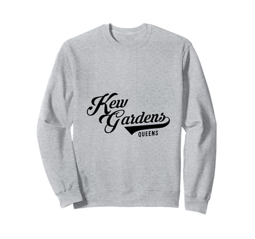 Kew Gardens Queens Script Geeignet für Männer und Frauen. Sweatshirt von NYC Borough Script Products